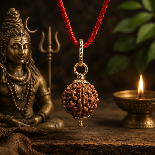 AUTHENTIC NEPALI 5-MUKHI RUDRAKSH - Paanch Mukhi | For EVERYONE