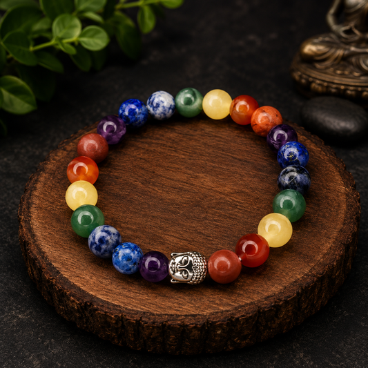 THE VEDICMANTRA 7 CHAKRA  BRACELET