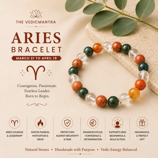 ARIES BRACELET - VEDIC MANTRA